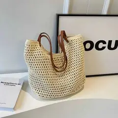 GENERICO - CARTERA DE PLAYA CROCHET MUJER