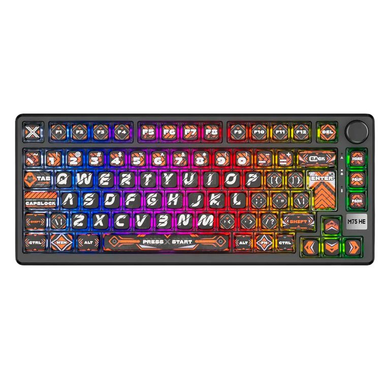 Teclado RK-M75 HE Cableado HEPHAESTUS - MINT MAGNETIC SWITCH