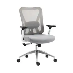 GENERICO - SILLA DE OFICINA VIRGO GERENTE GRIS ERGONÓMICA