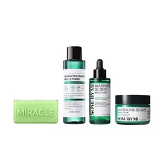SOME BY MI - AHA-BHA-PHA 30 DAYS MIRACLE BAR + TONER + SERUM + CREAM SET