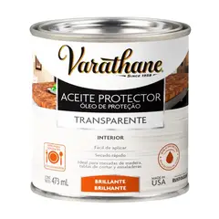 RUST OLEUM - VARATHANE ACEITE PROTECTOR TRANSPARENTE PARA MADERA 473 ML