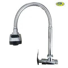 C&A - Llave Caño Corrugado Flexible Grifería Para Pared Cocina