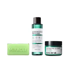 SOME BY MI - AHA-BHA-PHA 30 DAYS MIRACLE BAR + TONER + CREAM SET