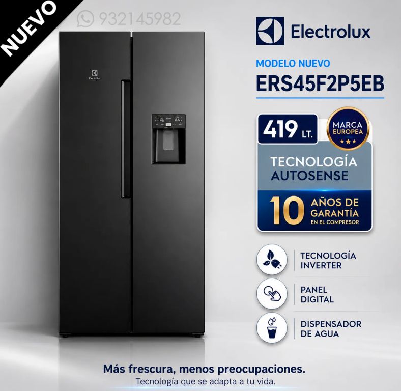 Refrigeradora ERS45F2P5EB Frost Free Inverter 419L
