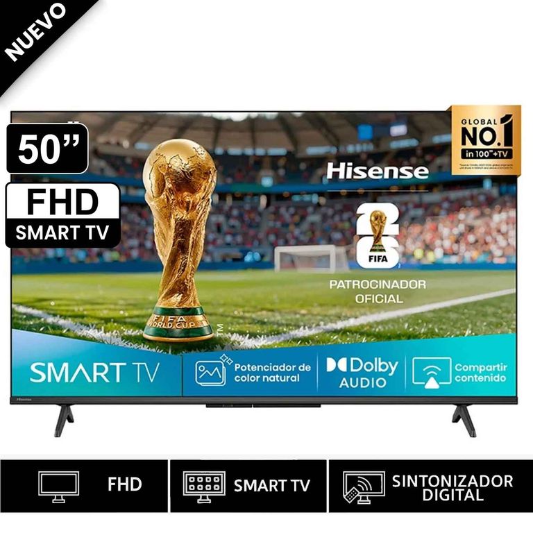 Televisor 50" FHD Smart TV 50A4NV 2025