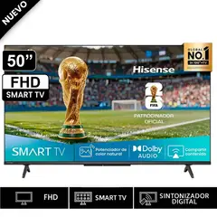 HISENSE - Televisor 50" FHD Smart TV 50A4NV 2025