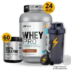 Universe Nutrition - Proteína Whey pro de 1kg Chocolate + Creatina Creabolic UN 150gr + regalos