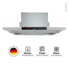 BOSCH - Campana Decorativa Telescópica 90cm Serie 8 DFS097K51