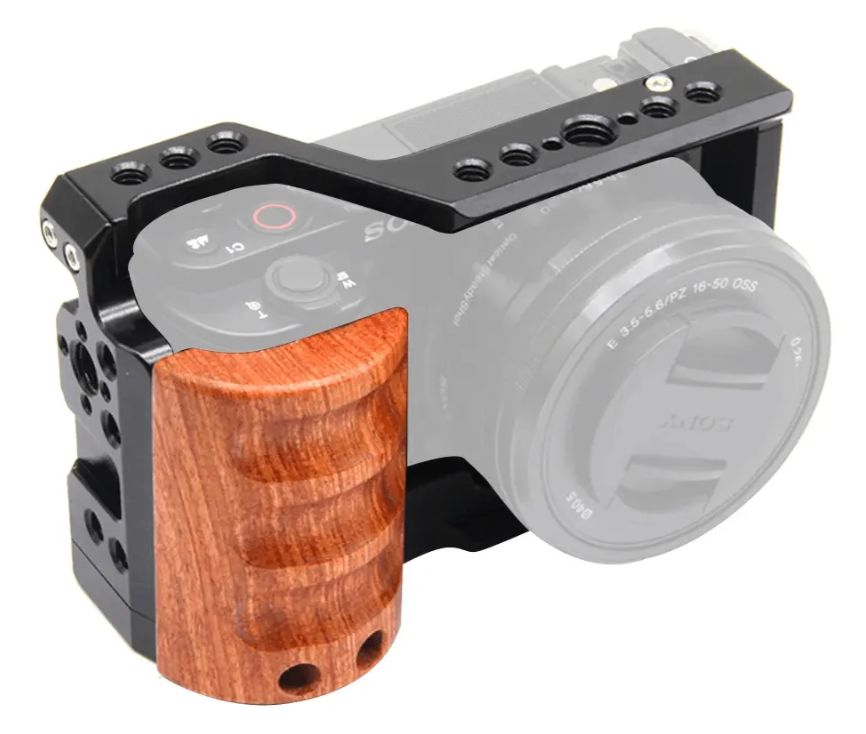 Jaula Para Cámara Sony Zv-e10 Color Negro