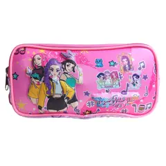 GENERICO - Cartuchera Guerreras Kpop Demon Hunters Espaciosa Diseño A