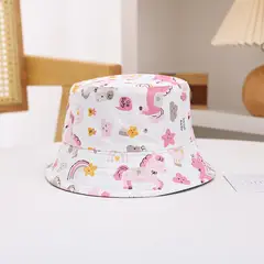 KAST PE - Bucket hat Ponny Cloud 52cm: Gorro para niñas de 2 a 5 años