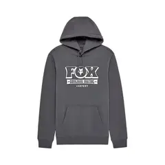 FOX RACING - Polera Fox Banner Fleece Po Dark Shadow L