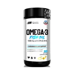 UNIVERSE NUTRITION - Aceite de pescado - Fish Oil Omega 3 UN - 60 cápsulas