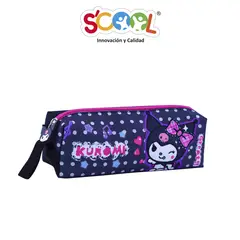SCOOL - - Cartuchera Escolar Kombat Recta Tela Kuromi
