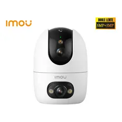 IMOU - Cámara Wifi Ranger 2 Dual 10MP 5MP + 5MP Doble lente Detección IA Personas Botón llamada