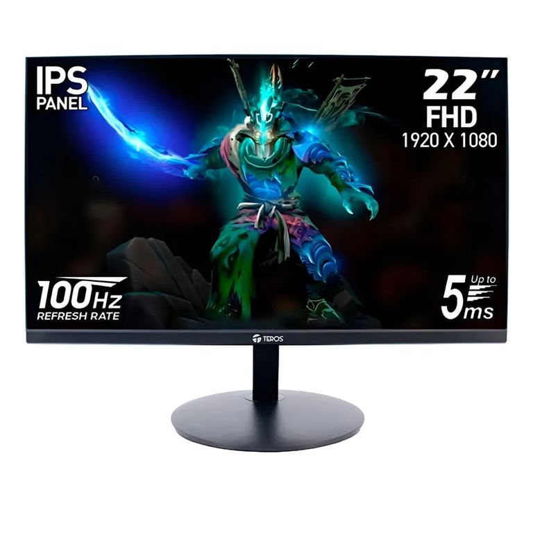 Monitor IPS TE-2130CS 21.5 FHD 100 Hz/ 5 MS/ 1920 x 1080/ HDMI/ VGA