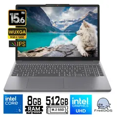 LENOVO - Laptop IdeaPad Slim 3 15IRH10 Core I5 -1342H, 15,3"WUXGA, Ram 8Gb, SSD 512Gb, FreeDos