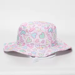 KAST PE - Bucket Hat Calandria 52cm: para niñas de 2 a 5 años