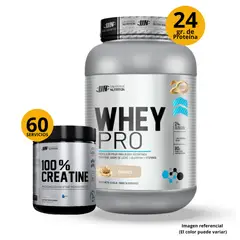 UNIVERSE NUTRITION - Proteína Whey pro de 1kg Cookies + Creatina Creabolic UN 150gr
