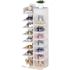 INSPIRA MARKET - Estante Zapatera organizadora vertical con cajón