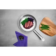 TRAMONTINA - Sarten De Acero Inoxidable 62636 2 Litros 26 Cm