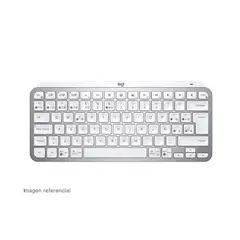 LOGITECH - TECLADO MX KEYS MINI MULTI-DEVICE BT ILUMINADO PALE GREY SP