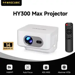PRO - Proyector MagCubic HY300 MAX Android 14 - 400 Ansi -150"