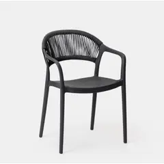 GENERICO - Silla de comedor Kakhi Negro