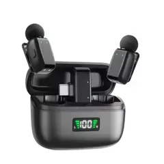 OEM - MICRÓFONO INALÁMBRICO DE SOLAPA SX35 MINI CON CANCELACIÓN DE RUIDO ULTRA LIGERO 5GR