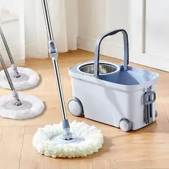 GENERICO - Nuevo trapeador premium con 2 mopas