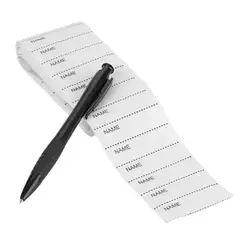 GENERICO - ETIQUETA TERMOADHESIVA ROPA + LÁPIZ