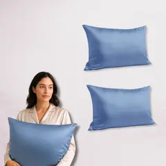 SENSA SILK - Funda de almohada de seda pack de dos