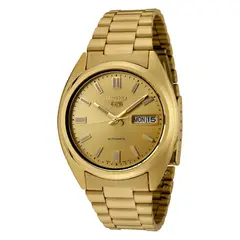 SEIKO - Reloj 5 Sports SNXS80 Dorado 37mm