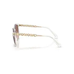 MICHAEL KORS - Lentes de Sol Pienza Crystal Pink Gradient Dark Brown MK2264U Mujer Trasparente