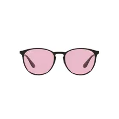RAY BAN - Lentes de Sol Ray-Ban Erika Metal Black Evolve Photo Pink To Blue RB3539 Mujer Negro