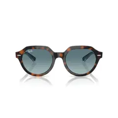 RAY BAN - Lentes de Sol Ray-Ban Gina Dark Havana On Multicolor Blue Gradient Grey RB4399 Unisex Havana