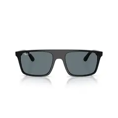 RAY BAN - Lentes de Sol Ray-Ban Black Dark Blue Polar RB2222 Unisex Negro Polarizado