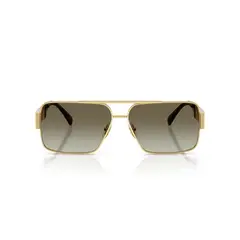 VERSACE - Lentes de Sol Gold Green Gradient VE2290 Hombre Dorado