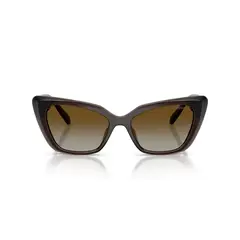 SWAROVSKI - Lentes de Sol Transparent Brown Polar Brown Gradient SK6047 Mujer Café Polarizado