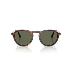 PERSOL - Lentes de Sol Havana Polar Green PO3383S Unisex Havana Polarizado