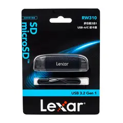 LEXAR - LECTOR DE MEMORIAS SD/microSD 2 en 1