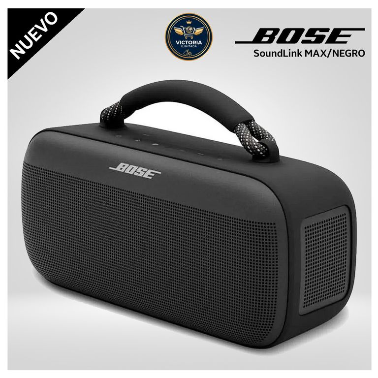 Parlante BOSE SoundLink Max Bluetooth 20Hrs IP67 NEGRO