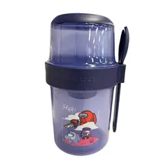 AMONG US - Vaso Yogurera Escolar 310 ML + 560 ML