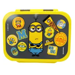 MINIONS - Taper Con Divisiones Escolar 900 ML