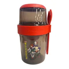 CHILDRENS CLUB - Vaso Yogurera Escolar My Hero Academia 310 ML + 560 ML
