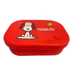 SNOOPY - Taper Silicona Escolar Rojo 700 ML