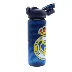 REAL MADRID - Tomatodo Escolar Botella Con Cañita Futbol 750 ML