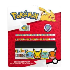 POKEMON - Set Escolar con Cartuchera