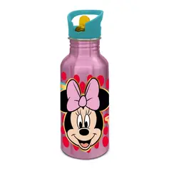 DISNEY CLASICOS - Tomatodo Minnie Aluminio con cañita 545 ML