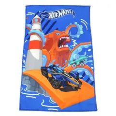 CHILDRENS CLUB - Set de Toallas Escolar x2 Hot Wheels  28x 36cm